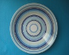 Blue Stripes - Teller 21 cm